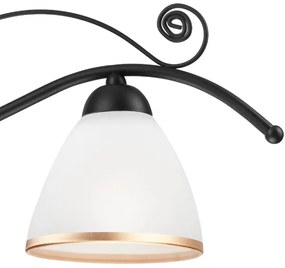Csillár láncon RETRO II 3xE27/60W/230V fekete