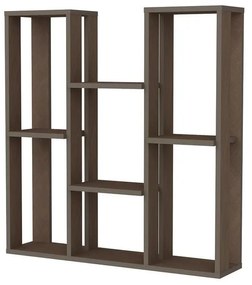 könyvespolc Nevada - Walnut