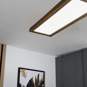 Brilagi - LED fürdőszobai lámpatest WOODY FRAME LED/40W/230V 120x30 IP44 tölgy-dió