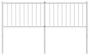 fehér fém fejtámla 150 cm