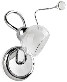 ONLI - Fali lámpa WENDY 1xE14/6W/230V fényezett króm