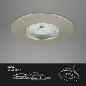 Briloner 7231-032-KÉSZLET 3x LED dimmelhető fürdőszobai lámpa LED/5,5W/230V IP44