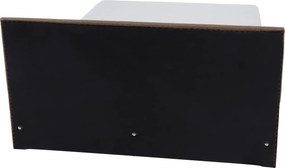 Boxspring ágy, barna, 160x200, ADARA