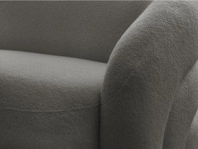 Szürke buklé kanapé 193 cm Elina – Bobochic Paris