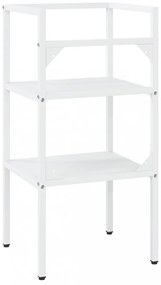 fehér vas fürdőszobai mosdókagylókeret 40 x 38 x 83 cm