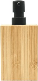 Natúr színű bambusz szappanadagoló Hanoi – douceur d'intérieur
