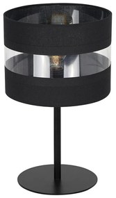 Luminex Asztali lámpa HAVARD 1xE27/60W/230V fekete LU1851