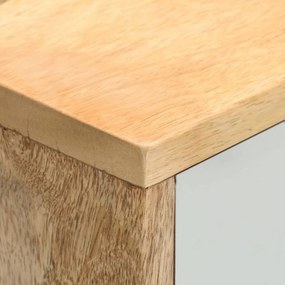 tömör mangófa TV-szekrény 110 x 35 x 48 cm