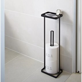 Tower fekete WC-papír tartó - YAMAZAKI