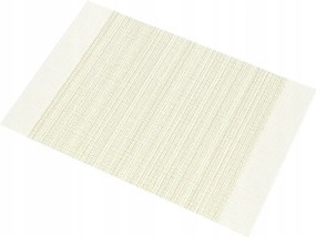 Asztali Alátét 4db Krémszínű 45x30cm Téglalap Alakú Étkezőszőnyeg