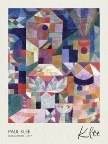 Reprodukció Burggarten (1919), Paul Klee