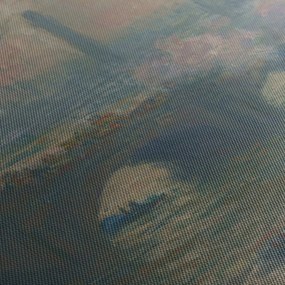 Kép - Claude Monet, Waterloo Bridge, Gray Day, reprodukciók (150x105 cm)