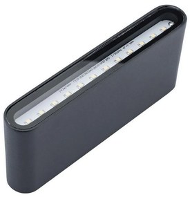 LED Kültéri fali lámpa FLOW LED/6W/230V IP54 fekete