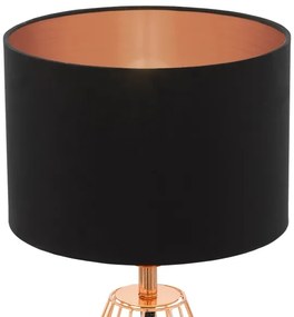 Eglo 95787- Asztali lámpa CARLTON 2 1xE14/60W/230V