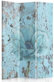 Gario Paraván A kék virág titka Méret: 110 x 170 cm, Kivitelezés: Forgó paraván 360°
