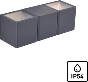 ZUMA LINE 9658-13 MARCEL Modern Kültéri Fali Lámpa Antracit LED IP44