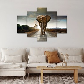 Elefánt képe (150x105 cm)