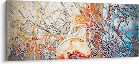 Kép - Mozaik absztrakció (120x50 cm)