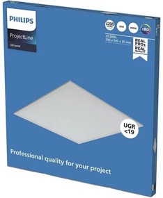 Philips PROJECTLINE LED panel 36W 230V 59,5x59,5 cm mennyezetbe építhető