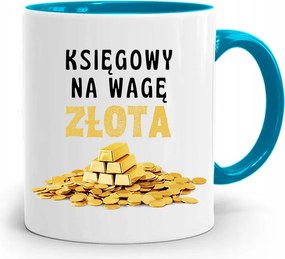 Kék Bögre Ajándék Könyvelőnek, fényképes nyomattal