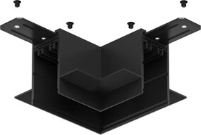 TR/EU-2112-BK Recessed-mounted Ceiling-to-Ceiling Corner, black color — TR/EU-2112-BK