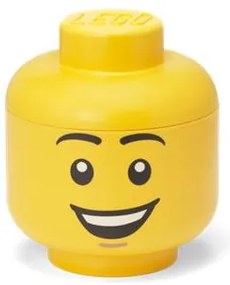Tárolódoboz, fej, kicsi, LEGO, Happy Boy (L40310802)