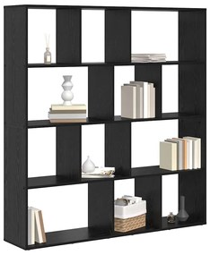 Könyvespolc Musta tammi 132 x 29 x 141.5 cm Faanyag