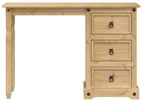 Corona tömör fenyőfa fésülködőasztal 110x47x75 cm