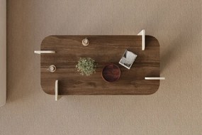 Leapiri - Walnut, Travertine