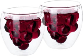 Thermo pohár borra és vízre, 2db, 180 ml, HOTCOLDER TYP 28