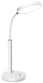 AURA LED asztali lámpa, állítható, 10W, 230V, 3700-4200K, CRI 97, fehér
