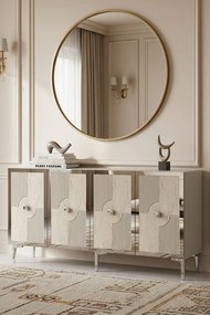 Pega 150 - White, Travertine, Silver