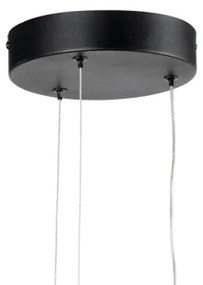 ONLI - LED Csillár zsinóron DAFNE LED/30W/230W 4000K fekete