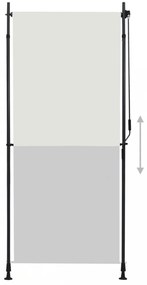 krémszínű kültéri roló 100 x 270 cm