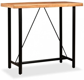 tömör akácfa bárasztal 120 x 60 x 107 cm