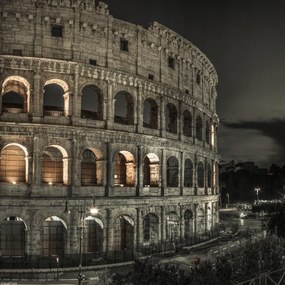 Poszter 30x30cm Híres római Colosseum 3, Assaf Frank