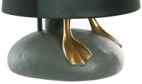 Design asztali lámpa zöld kacsa