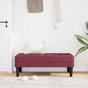 Pad Borvörös 113x57x39 cm Szövet