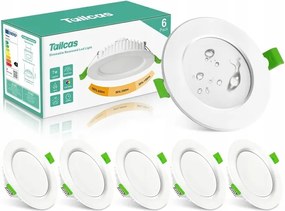 Mennyezeti Világítótest Led Reflektor 7W Led 75-95mm meleg fehér 6db