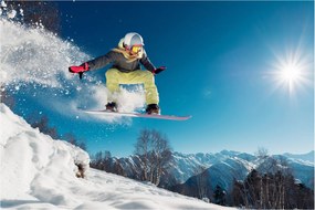 Kép - Snowboardos (90x60 cm)