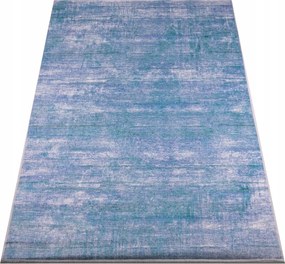 Szőnyeg 200X300 Kék-szürke Modern Csúszásgátló Nappali Kék