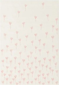 Sensa Zsinóros Szőnyeg Rózsaszín Tulipánok Kerti Teraszra 160X230 cm