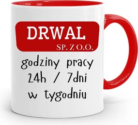 Favágóknak Bögre Piros Születésnapi Ajándék fényképes nyomtatással