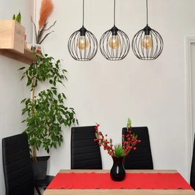 MERCURE LED csillár 3xE27/15W/230V, kábelre szerelhető