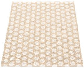 Bézs-krémszínű kültéri-beltéri szőnyeg 70x90 cm Noa Beige Vanilla – Pappelina