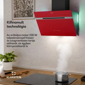 Klarstein Alina páraelszívó, 60 cm, 600 m³/h, Csendes, EEK A