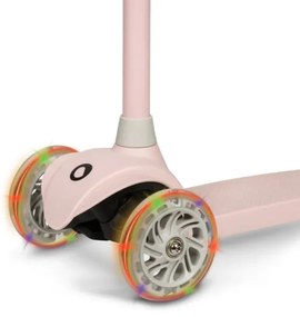 Lionelo - Gyermek roller JESSY 3xAA rózsaszín