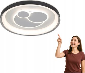 Led mennyezeti lámpa 46W Florina PLF-54205-BK-WH Italux