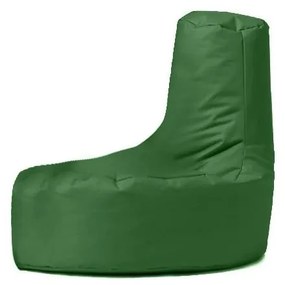 Sötétzöld babzsákfotel Lina – Floriane Garden