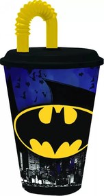 Batman szívószálas pohár 430ml